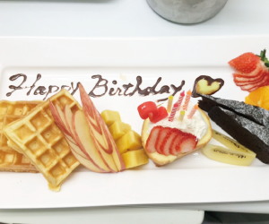 お誕生日パーティーにも